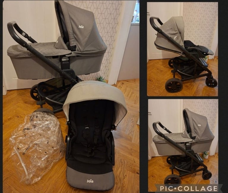 Joie Chrome DLX Travel System Pram