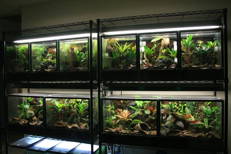 image for Exo terra glass vivariums terrariums wanted. 