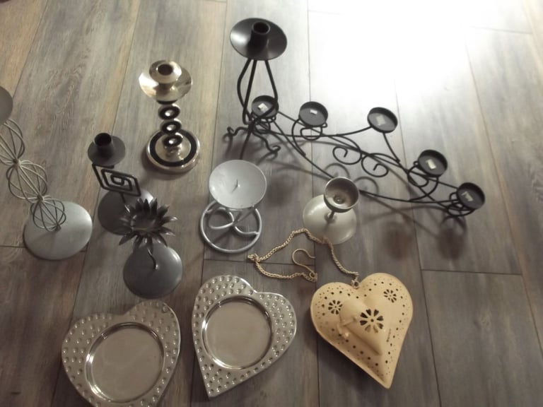 image for Candle Holders- Metal Assorted LOT