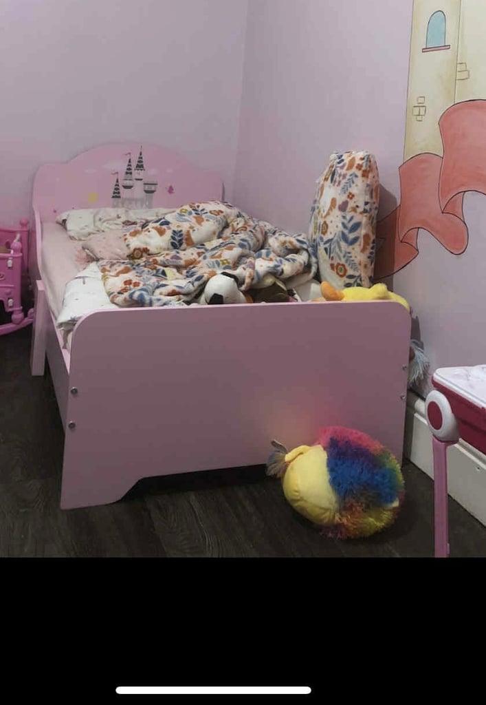 Princess toddler bed