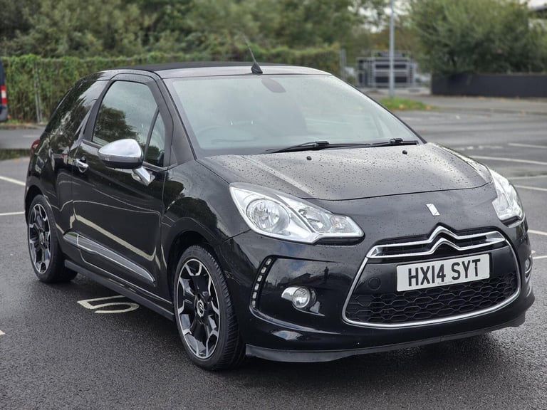 2014 Citroen DS3 1.6 THP DSport Plus Euro 5 2dr CONVERTIBLE Petrol Manual