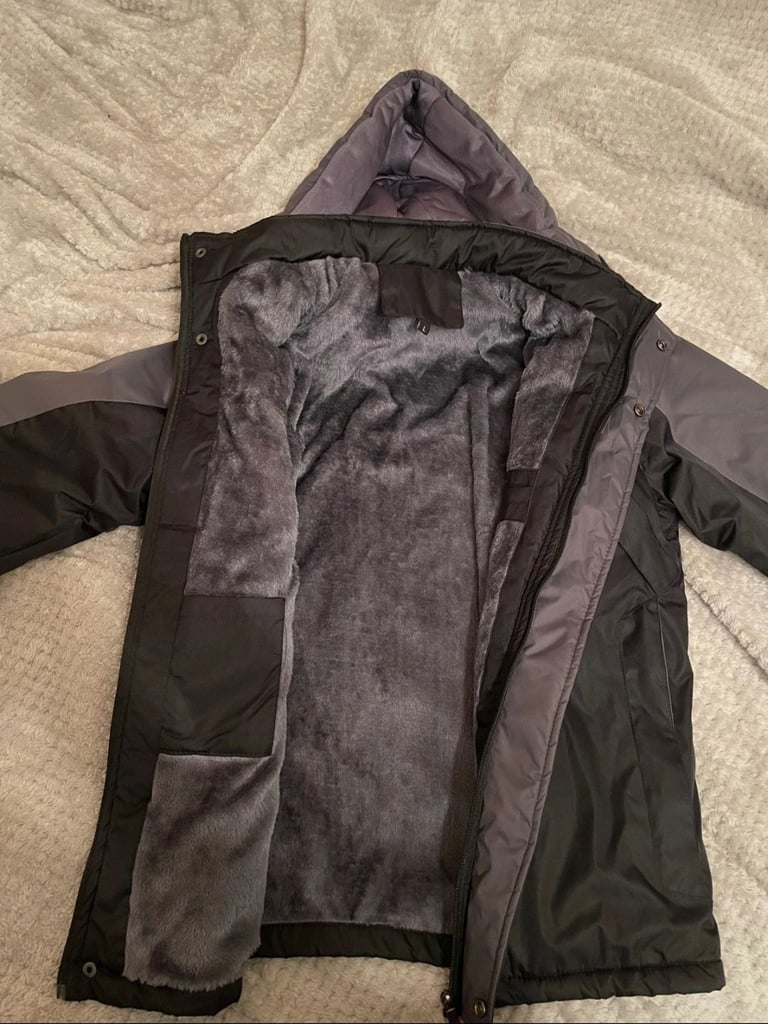 Black and Grey Winter Jacket