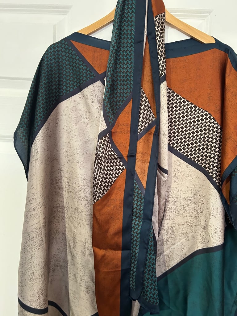 Abaya kaftan dress freesize loose 