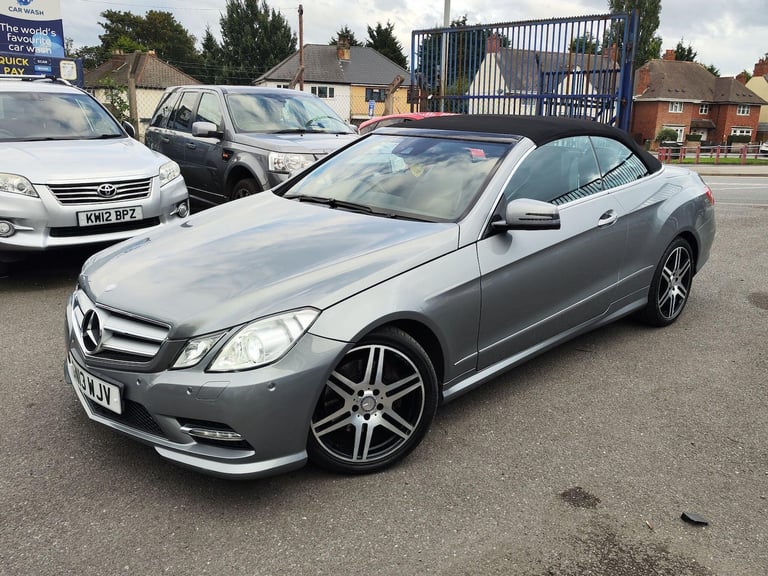 2013 Mercedes-Benz E-Class 2.1 E220 CDI BlueEfficiency Sport Cabriolet G-Tronic+ Euro 5 (s/s) 2dr...