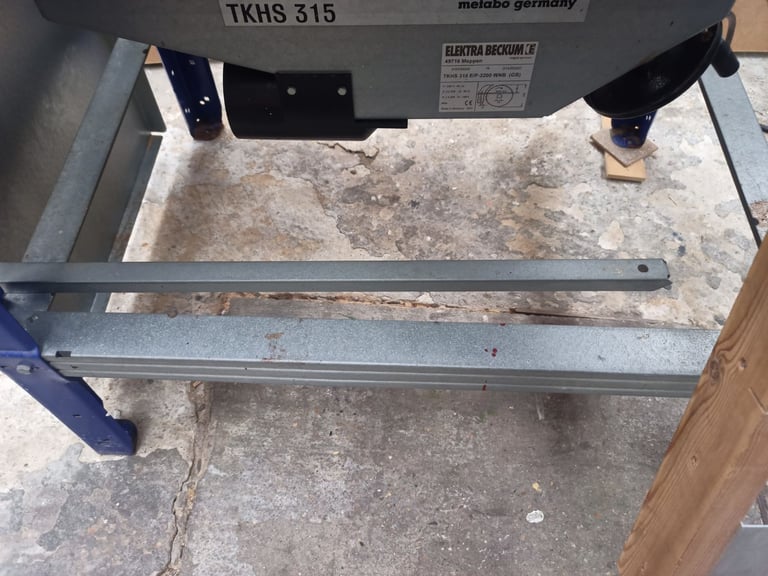 Metabo Elektra Becktum TKHS 315 table saw
