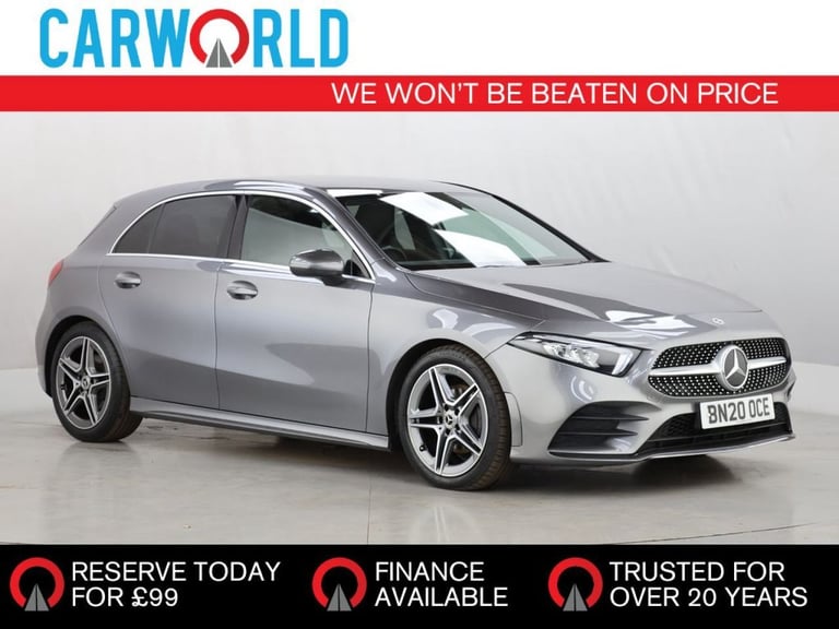 2020 Mercedes-Benz A-Class 1.3 A200 AMG Line Hatchback 5dr Petrol 7G-DCT Euro 6 (s/s) (163 ps) Ha...