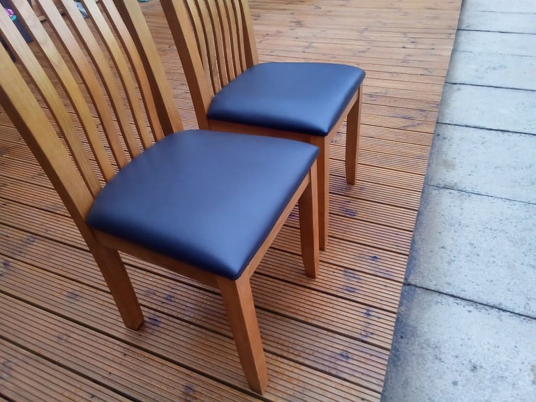 Oak chairs