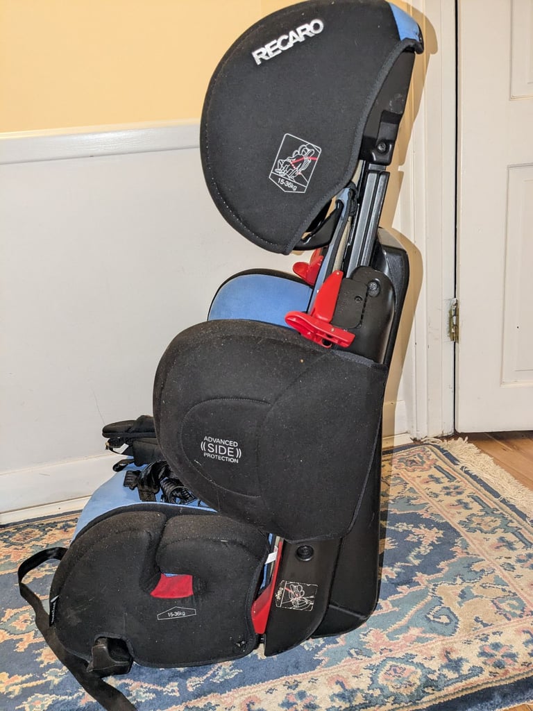 Recaro Young Sport Hero Car Seats - group 1/2/3 Blue