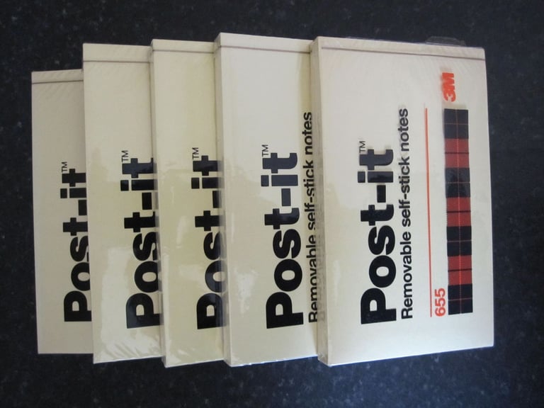 Post-it Notes Canary Yellow (5 Pads)