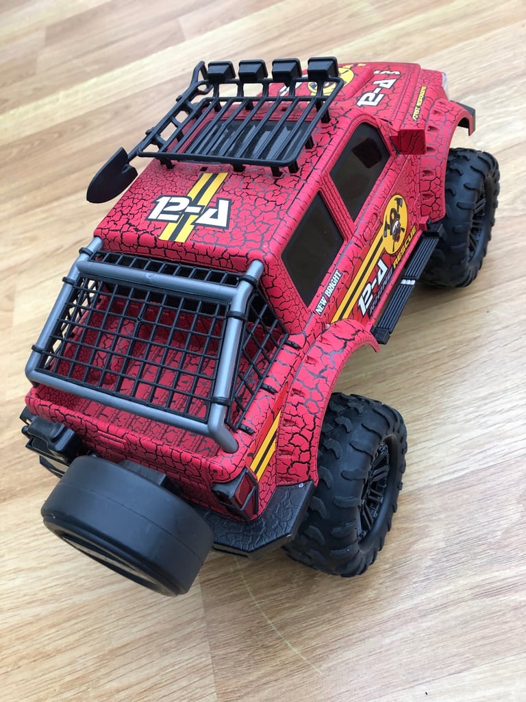 Large r/c rescue jeep 