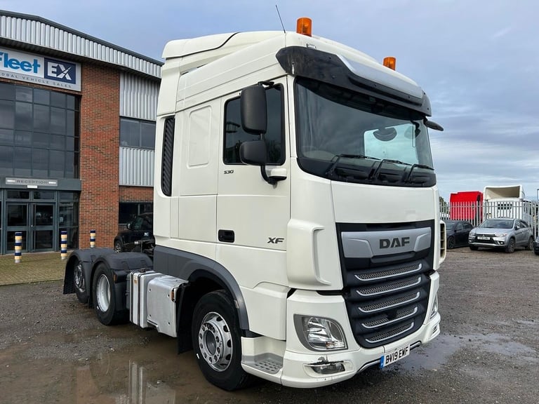 DAF FTR XF530 6X2 TAG AXLE TRACTOR UNIT 2019 – BV19 EWF