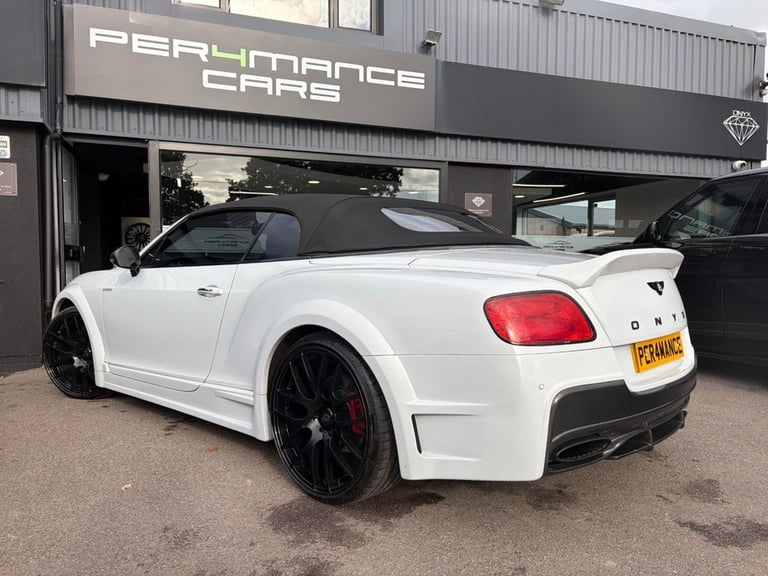 2014 55 BENTLEY CONTINENTAL 6.0 W12 GTC SPEED CONVERTIBLE 2DR PETROL AUTO 4WD EU