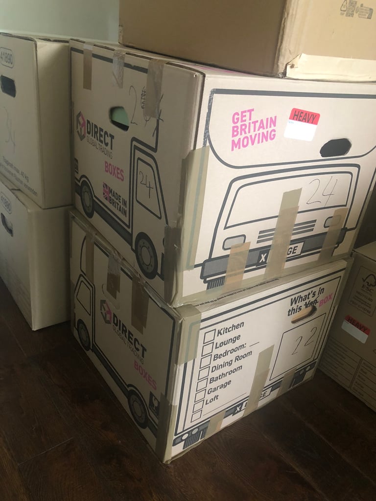 Moving boxes (various sizes)