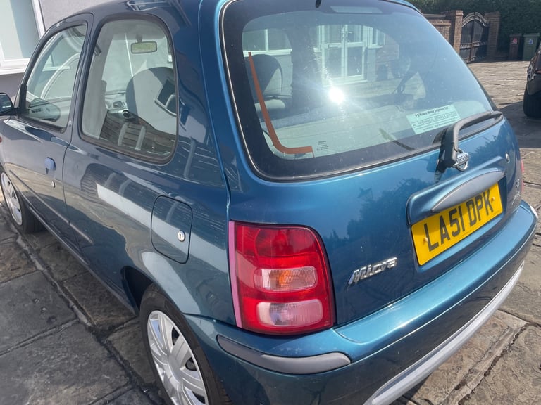 Nissan, MICRA, Hatchback, 2001, Manual, 998 (cc), 3 doors