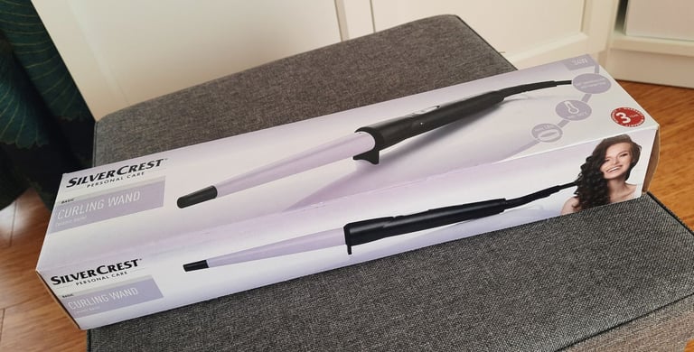 Silvercrest Curling Wand, Hair Styling Hairdryer, Hair Curlers, Curling Iron, Brand New Unopened