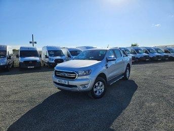 2021 ON 21 PLATE FORD RANGER LIMITED 4X4 170BHP DOUBLE CAB PICK UP ULEZ FREE 