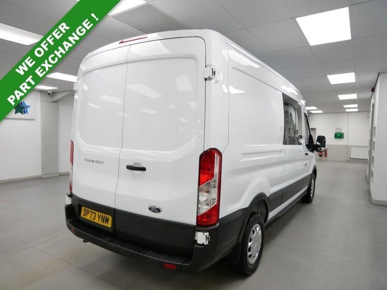 2024 FORD TRANSIT 350 2.0 EBL 130 BHP L3 TREND CREWCAB 6 SEATER ( 2024 YEAR )