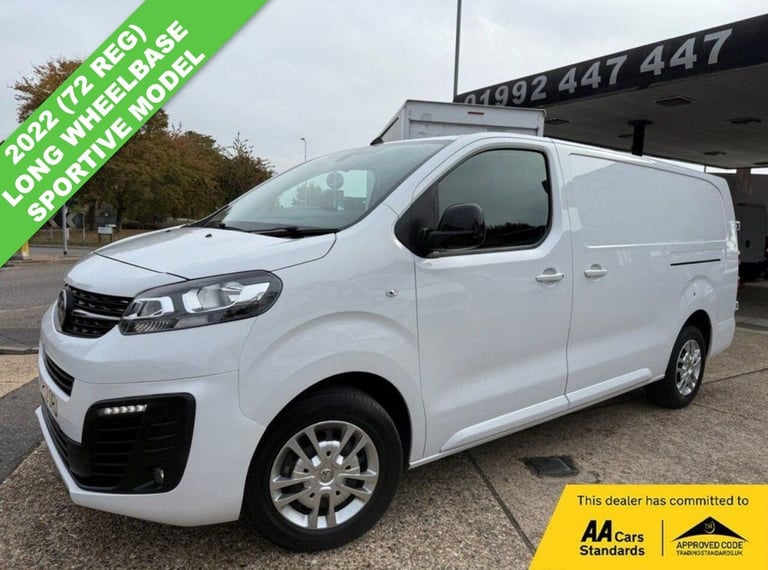 2022 Vauxhall Vivaro 1.5 Turbo D 2900 Sportive Panel Van 6dr Diesel Manual L2 H1 Euro 6 (s/s) (1 ...