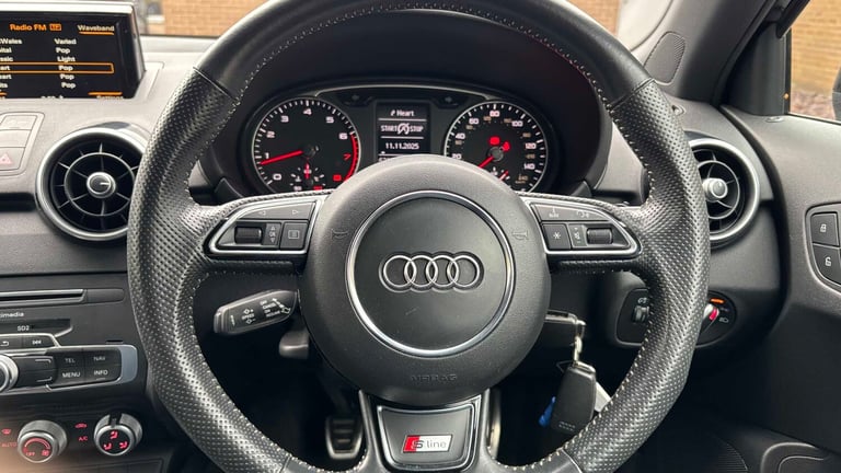 2017 Audi A1 1.4 TFSI S Line 3dr Hatchback Petrol Manual