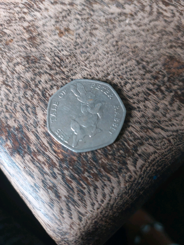 Peter rabbit coin 