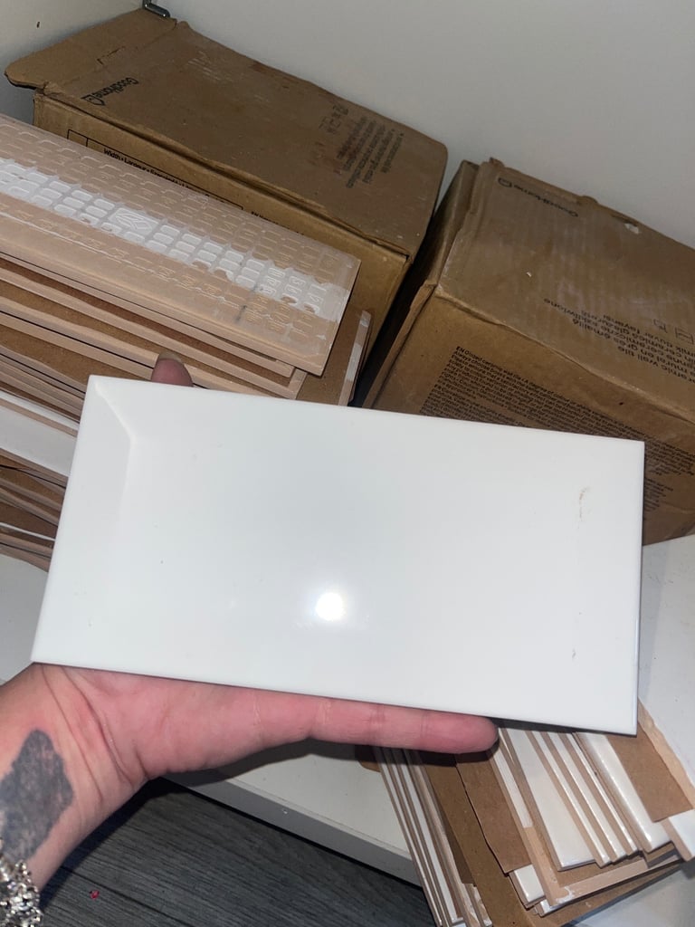 image for Small white tiles