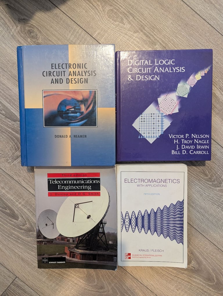 image for FREE - Electric and Electronic Degree Text Books 