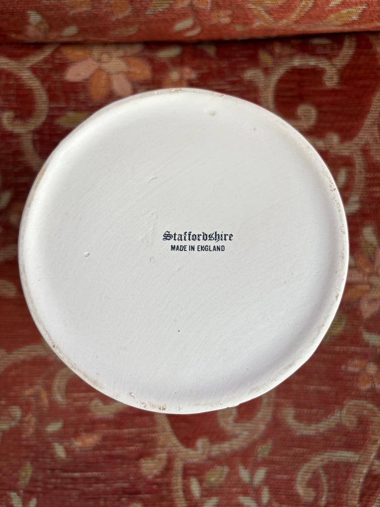 Ceramic milk jug with cow illustration