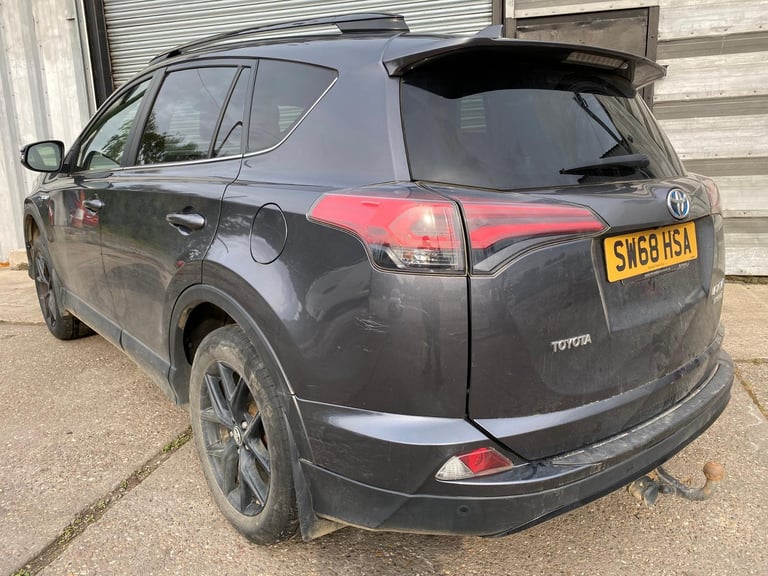 2019 68 REG TOYOTA RAV4 AUTO EXCEL VVT HYBRID DAMAGED REPAIRABLE SALVAGE