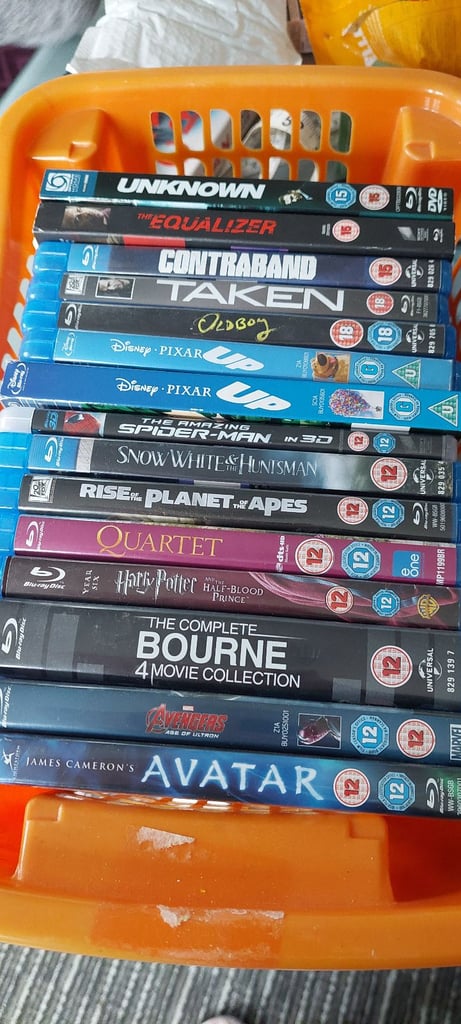 Blu-Ray DVDs Films etc