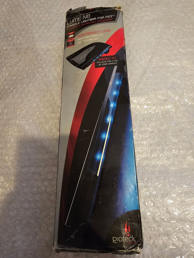 Gioteck Lume-N8 Console Lightbar (PS3) RAREE