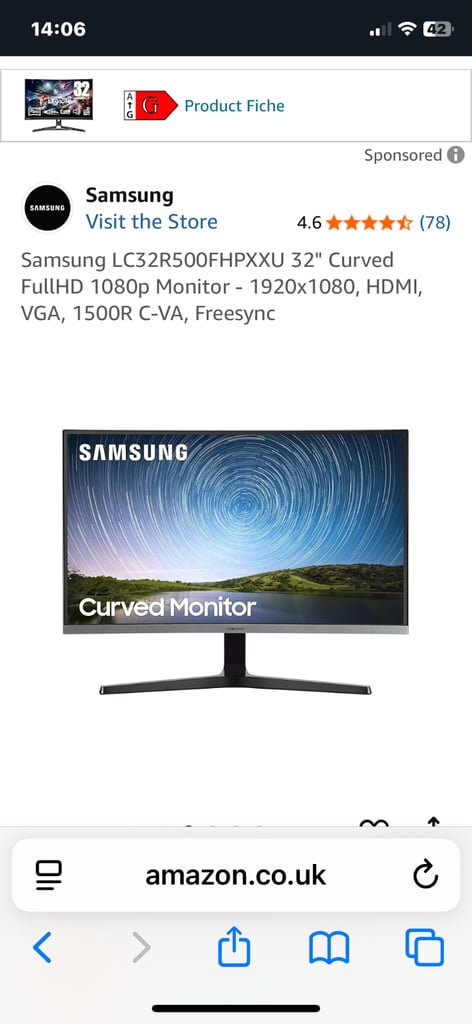 32 inch curved gaming monitor 