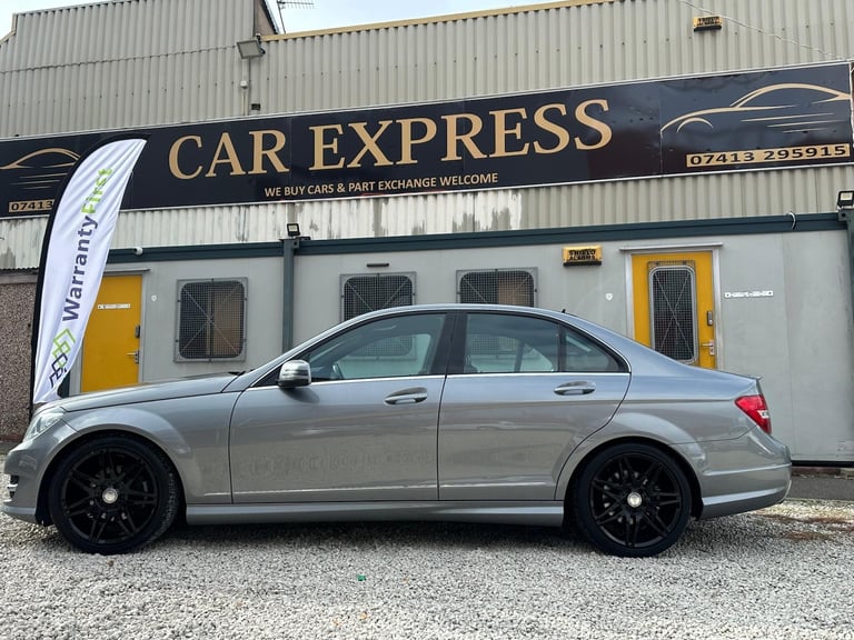 2012 Mercedes-Benz C Class 2.1 C220 CDI BlueEfficiency AMG Sport Plus G-Tronic+ Euro 5 (s/s) 4dr ...