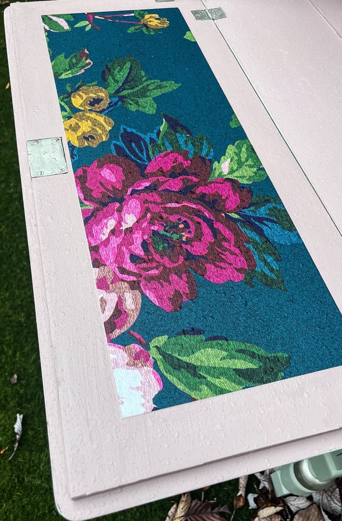 Antique Writing Bureau £150 Sage and Blush