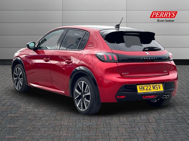 2022 Peugeot 208 1.2 PureTech 130 GT 5dr EAT8 HATCHBACK PETROL Automatic