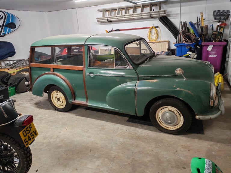 ​1967 Morris Minor Traveller Project - Low Mileage, Ready for Restoration