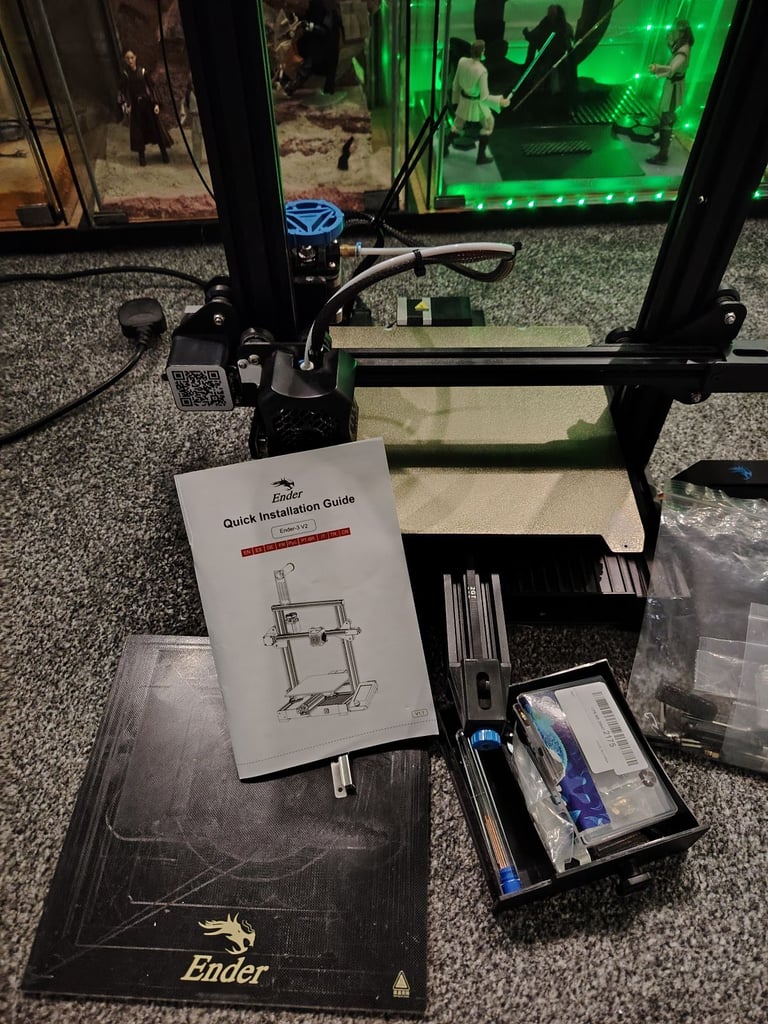 Ender 3 v2 3d printer 