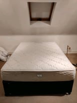 Double bed and mattress for sale 