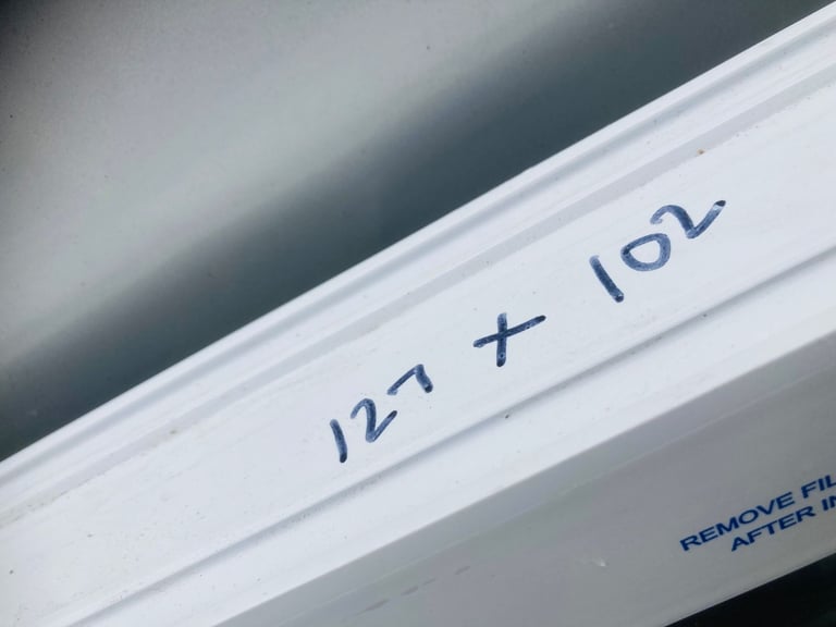 H 127 x W 102 cm - BRAND NEW THERMAL GLAZED - UPVC DOUBLE GLAZED WINDOW  (REF: MJ161)