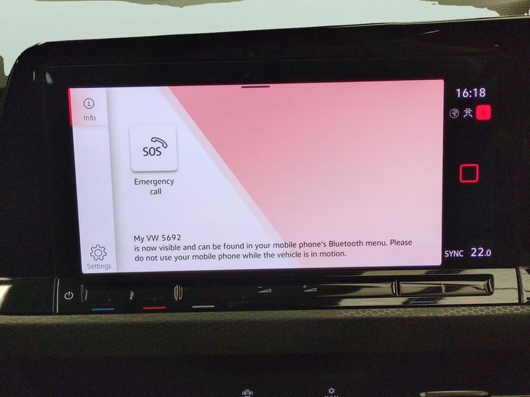 2022 Volkswagen Golf 2.0 TDI GTD Hatchback 5dr Diesel DSG Euro 6 (s/s) (200 ps) - BLUETOOTH - DI ...