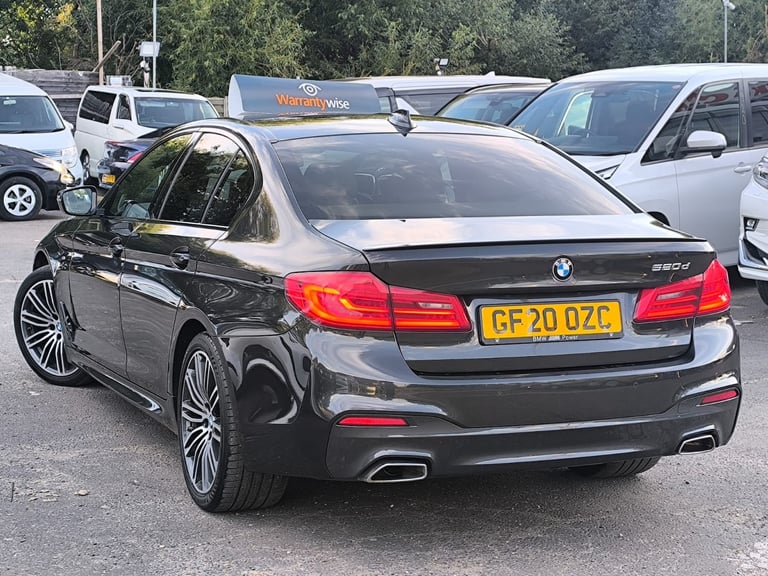 2020 BMW 5 Series 2.0 Diesel Hybrid PCO Ready 520d MHT M Sport 5 Seats 4dr Euro 6 ULEZ Free SALOO...