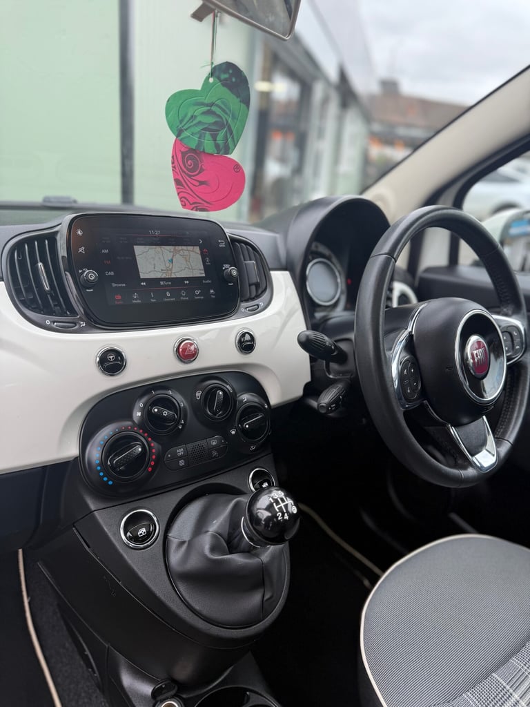 2019 Fiat 500 1.2 Lounge 3dr HATCHBACK Petrol Manual