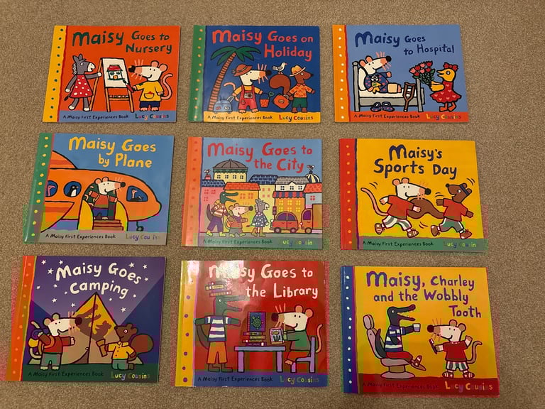 image for Kids Books Age 3+ Maisy First Experience Books, Story Books and Sticker Books
