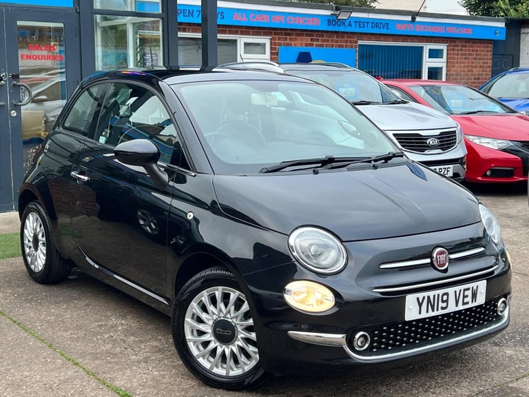 2019 Fiat 500 1.2 Lounge Hatchback 3dr Petrol Manual Euro 6 (s/s) (69 bhp) HATCHBACK Petrol Manual