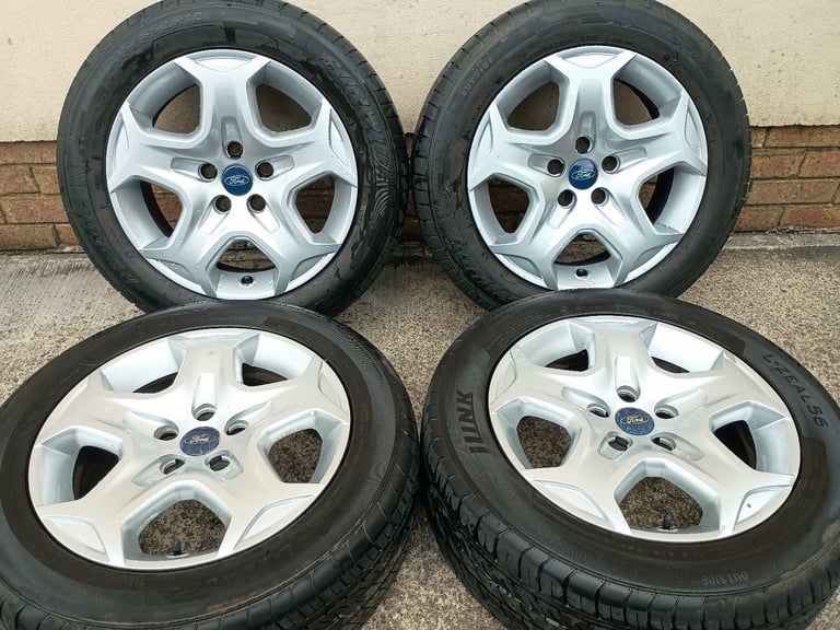 16" FORD WHEELS 215 55 16" TYRES 5x108 FOCUS MONDEO CONNECT C MAX NOT ALLOYS