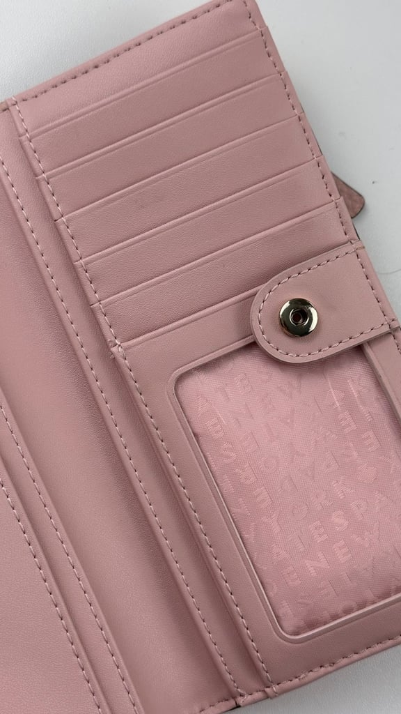 Kate spade pink leather wallet 