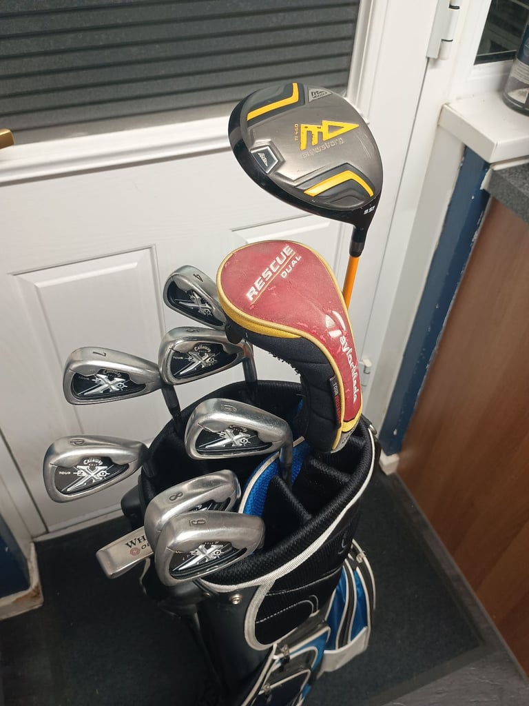 image for Full set of golf clubs Callaway Taylormade Odyssey 