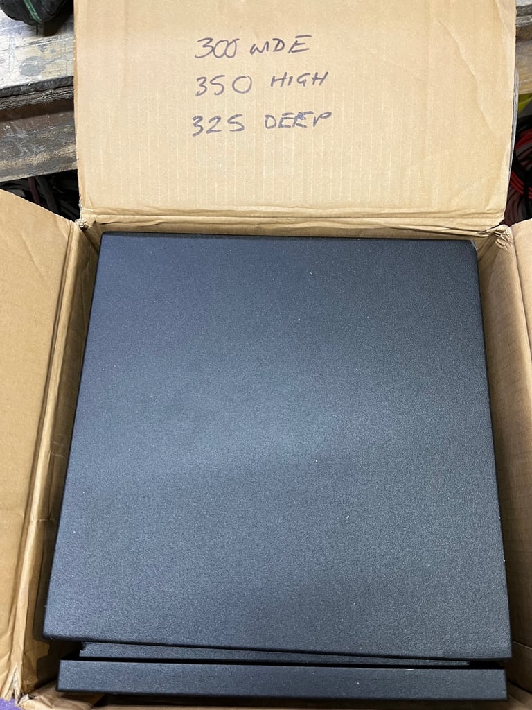 METAL CAMPERVAN GAS BOX