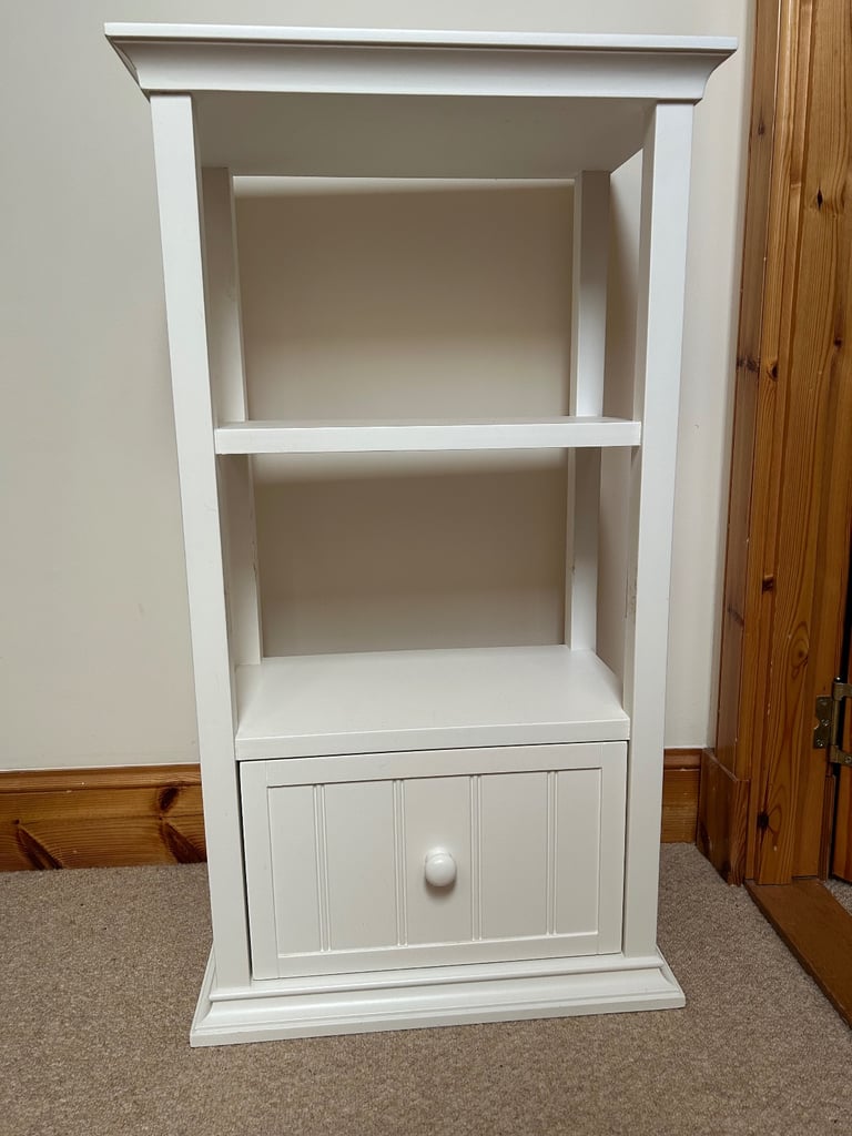 image for White Company shelving unit with drawer