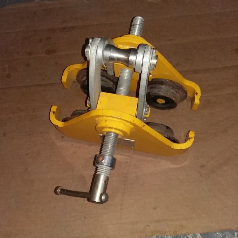 image for Beam Trolley, heavy duty, adjustable width