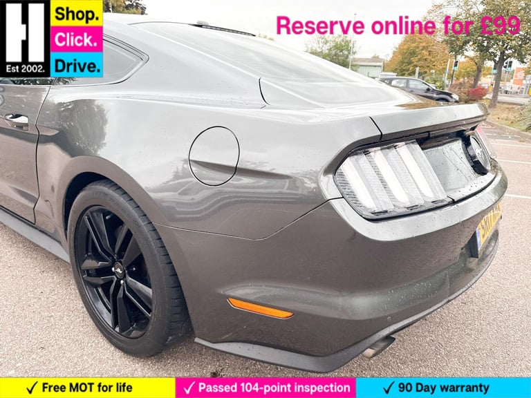 2017 Ford Mustang 2.3T EcoBoost Fastback 2dr Petrol Manual Euro 6 (317 ps) COUPE Petrol Manual